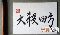 大口四方是什么意思 大口四方释义