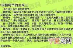 每年植树节是哪天几月几日？植树节的意义和目的