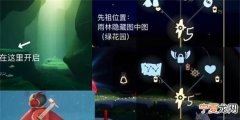 光遇雨林八个先祖分别在哪