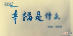 幸福是什么