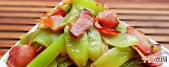 腊肉莴笋的家常煮法 腊肉莴笋如何煮家常美味呢
