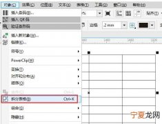 cdr中如何制作表格，cdr应该怎么才能画表格