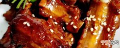 糖醋糖醋排骨怎么做 糖醋排骨的做法