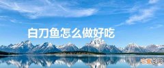 白刀鱼怎么做好吃