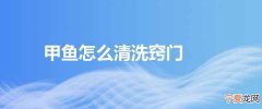 甲鱼怎么清洗窍门