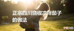正宗四川烧椒凉拌茄子的做法