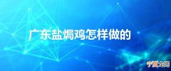 广东盐焗鸡怎样做的
