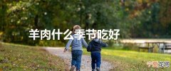 羊肉什么季节吃好