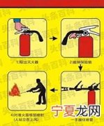 干粉灭火器的使用方法四个步骤