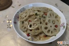 莲菜凉拌的做法，凉拌莲藕片的正确做法