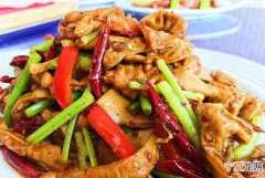 驴板肠炒尖椒做法，形容驴板肠好吃的顺口溜