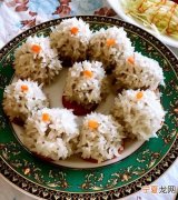糯米肉丸子怎么做，糯米粉肉丸子怎么做