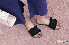 显高百搭凉拖鞋怎么样穿 夏季女士高跟凉拖鞋