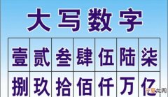 大写二怎么写，汉字大写五十、六十、七十、八十、九十、一百等怎么写？