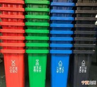 垃圾分类垃圾桶有几种颜色及图标