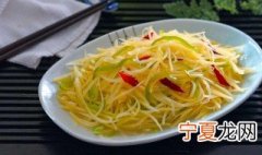 土豆丝储存方法 土豆丝要怎么保存