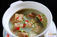 冬瓜排骨汤的功效，冬瓜花生排骨汤的做法？