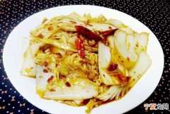 凉拌酸辣白菜的做法，东北酸辣白菜的做法