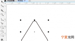 cdr怎么才能画三角形，cdr怎么把一个三角形的一个角倒圆角