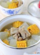 降火冬瓜玉米排骨汤