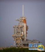 发现号航天飞机燃料箱氢气泄漏第5次推迟发射