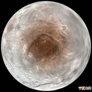 冥王星正不断向它的最大卫星冥卫一的红色两极“喷漆”