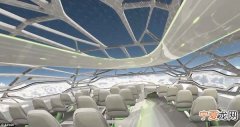 欧洲空中客车公司展示2050年高科技飞机的形态与功能