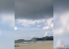 广东江门台山上川岛再度出现龙卷风