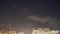 香港青衣岛上空疑似出现UFO