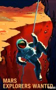NASA 美国太空总署公布“招募探索火星者”系列海报