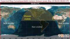 北美将现流星雨 每小时可能出现200颗流星
